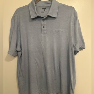 Hurley Men's Sky Blue Polo Shirt
